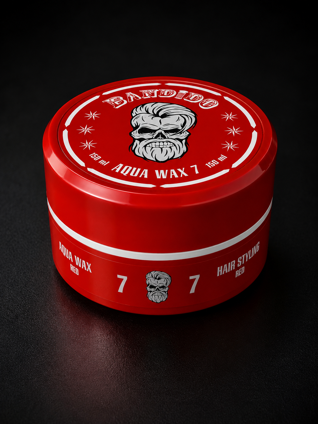 Gomina roja de fijación fuerte disponible en Barbería Morchi